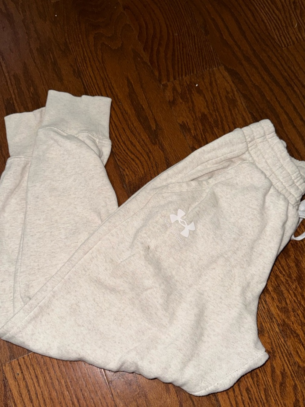 Under Armour women  Light Cream Sweat Joggers